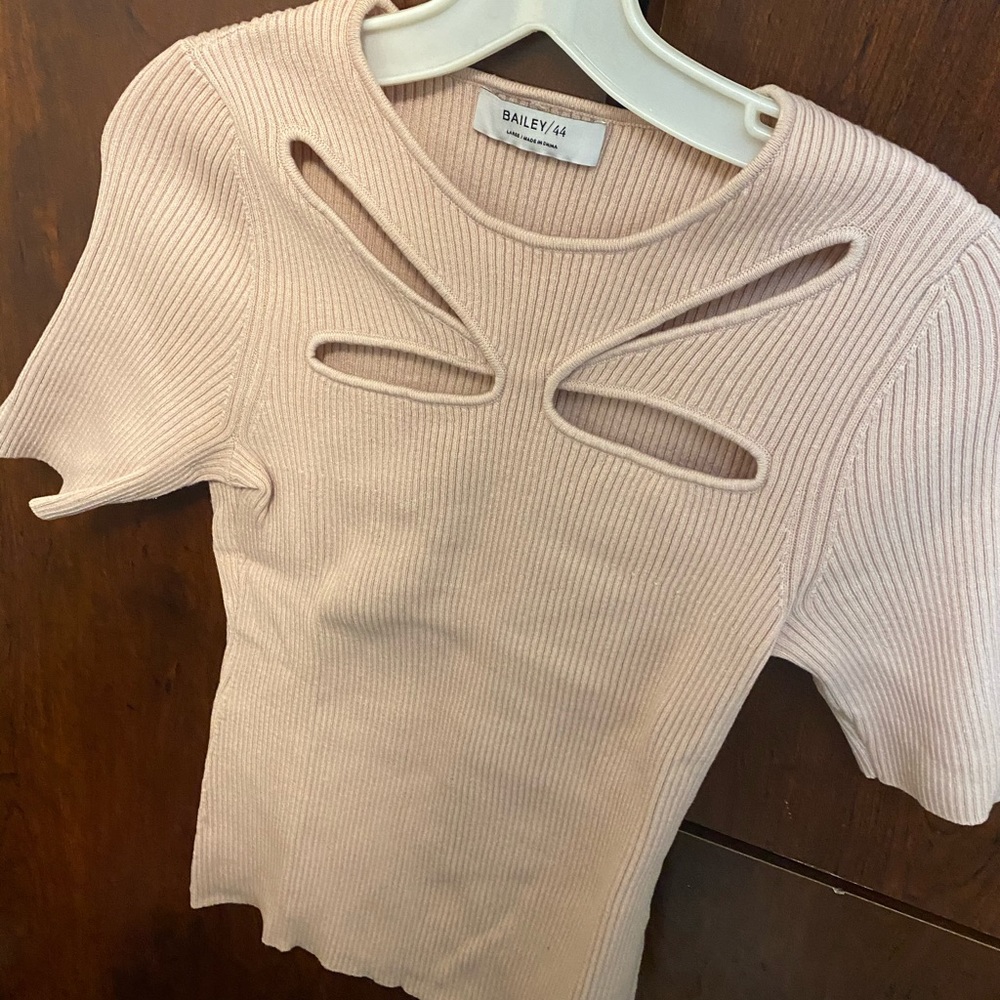 Bailey/44 pink sweater excellent condition